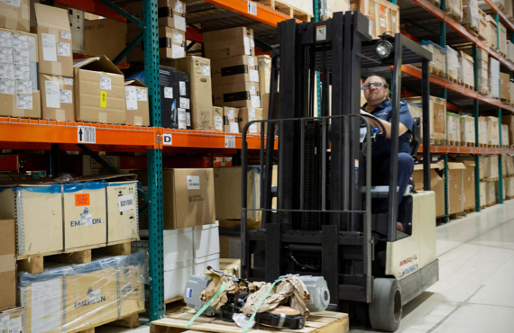 Connect to our Emerson inventory network.